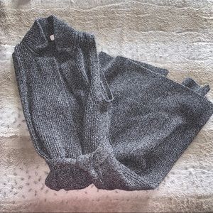 GAP mock neck sleeveless cardigan